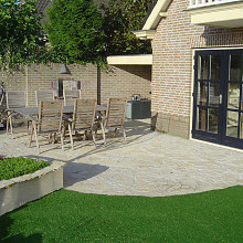 Flagstones Bourgogne 2-4cm (ca. 70 kg/m²)
